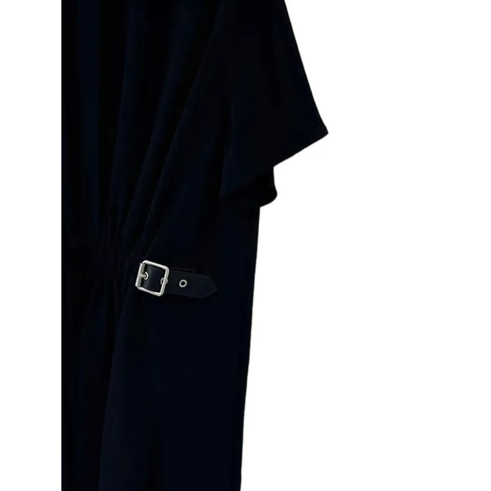 Robe Midi 'Belted Buckle' pour Femmes