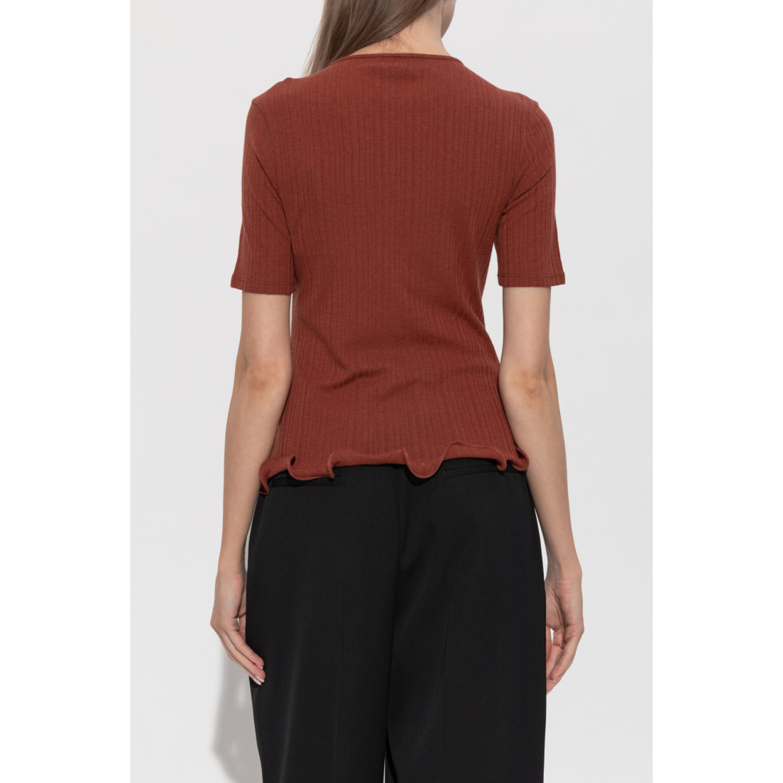 T-shirt 'Ruffled' pour Femmes