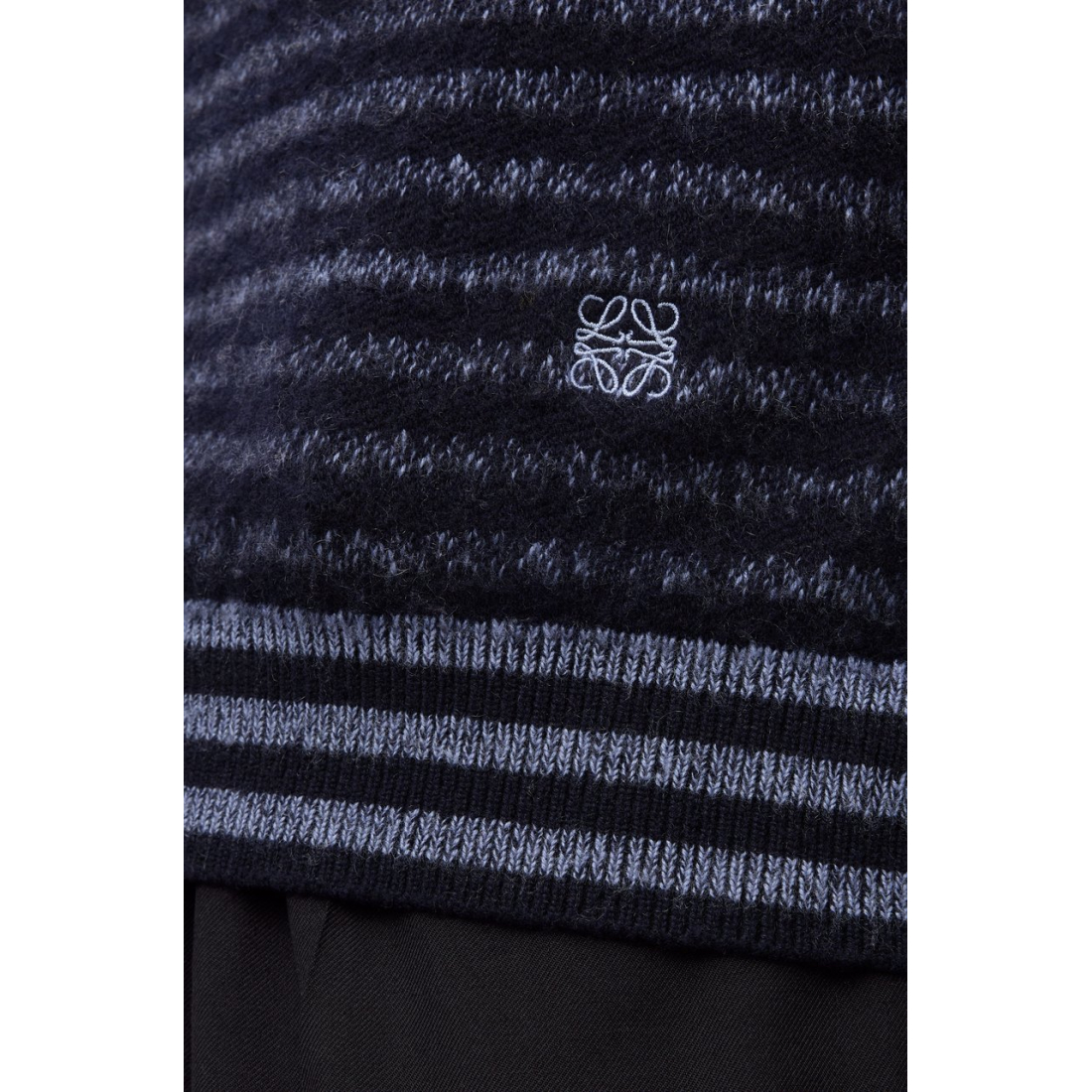 Pull 'Striped Logo-Embroidered' pour Hommes