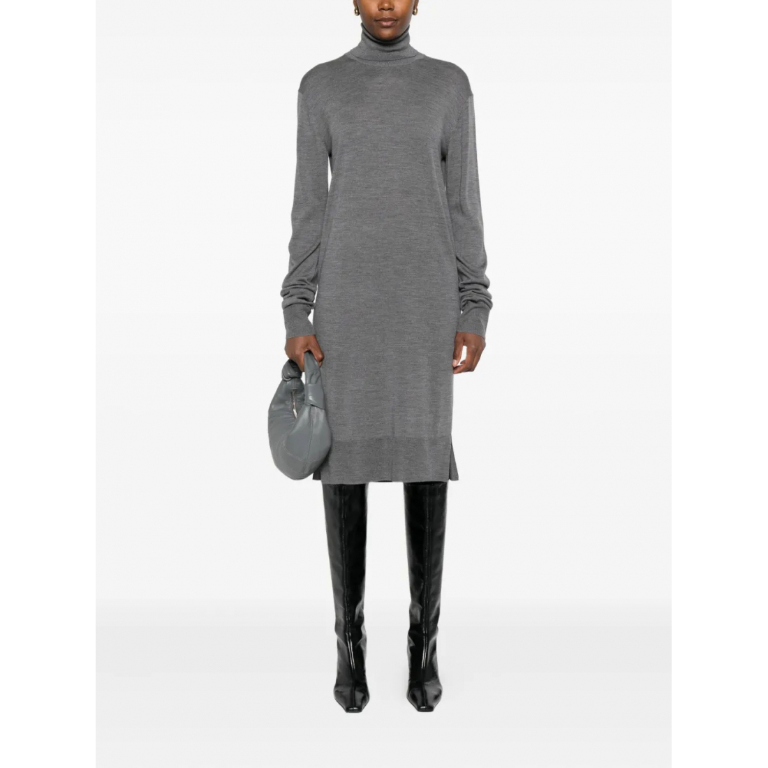 Robe Midi 'Turtleneck' pour Femmes