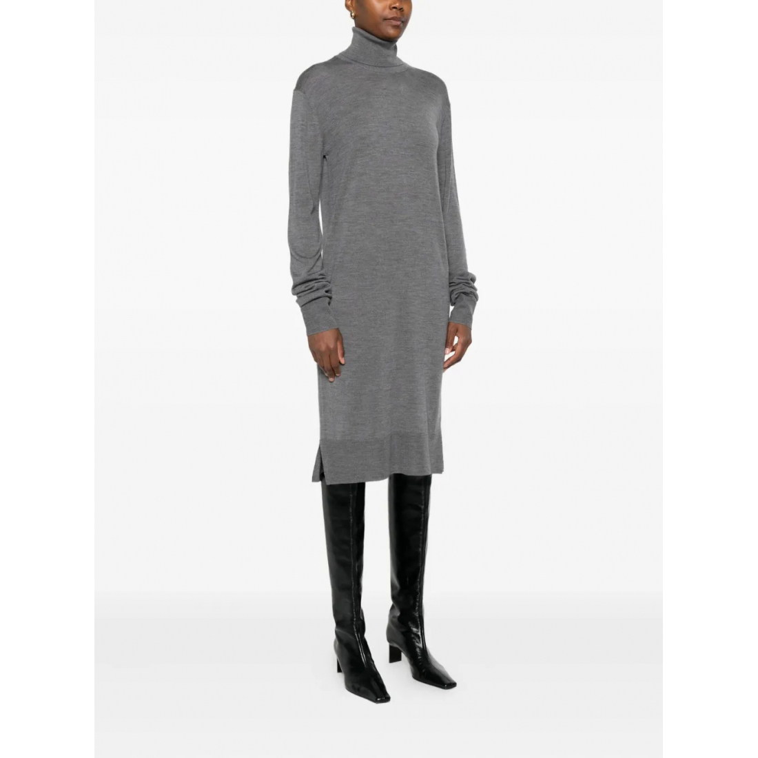 Robe Midi 'Turtleneck' pour Femmes