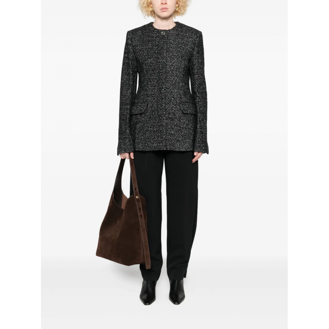 Veste 'Cinched Speckled' pour Femmes