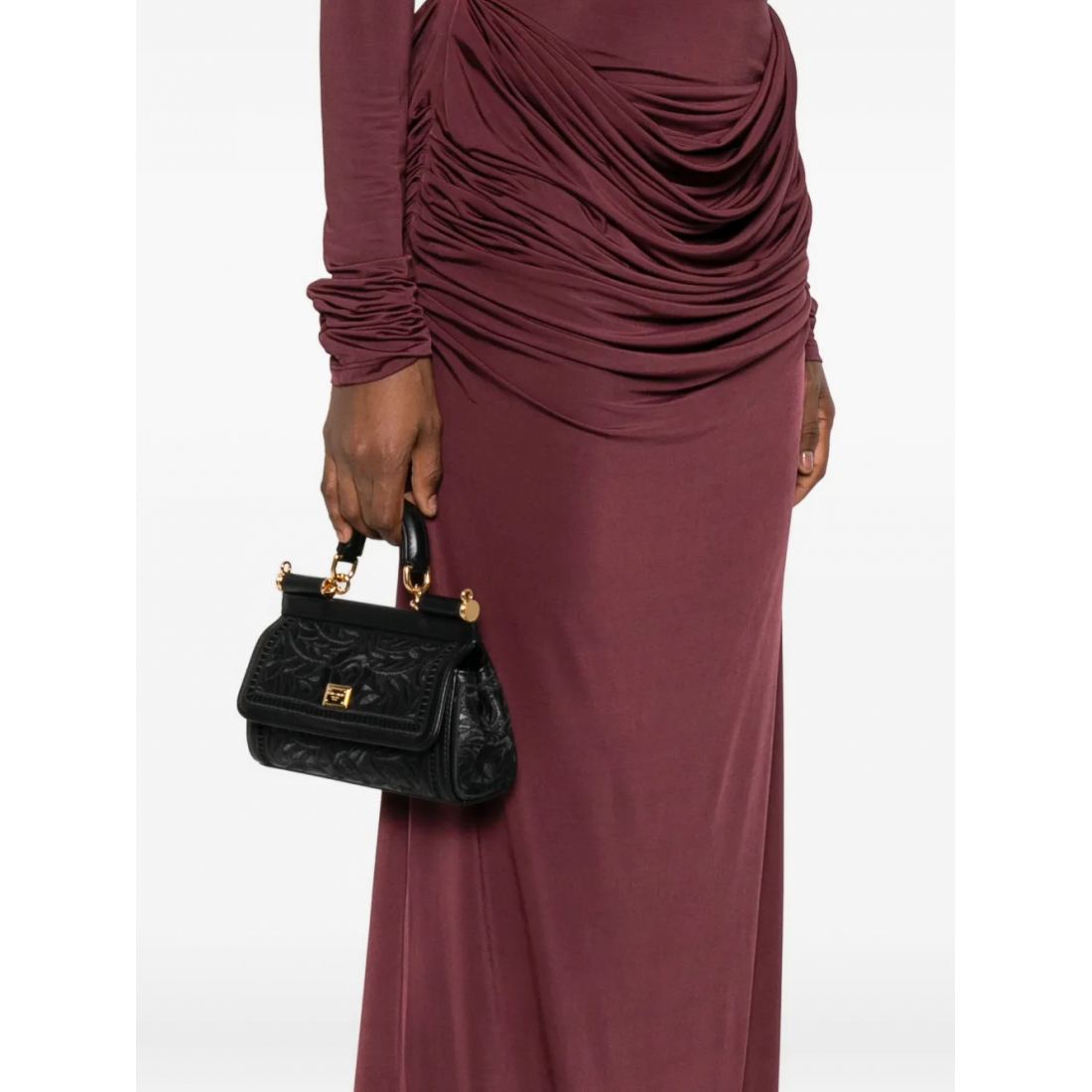 Women's 'Small Sicily Floral-Embroidered' Tote Bag