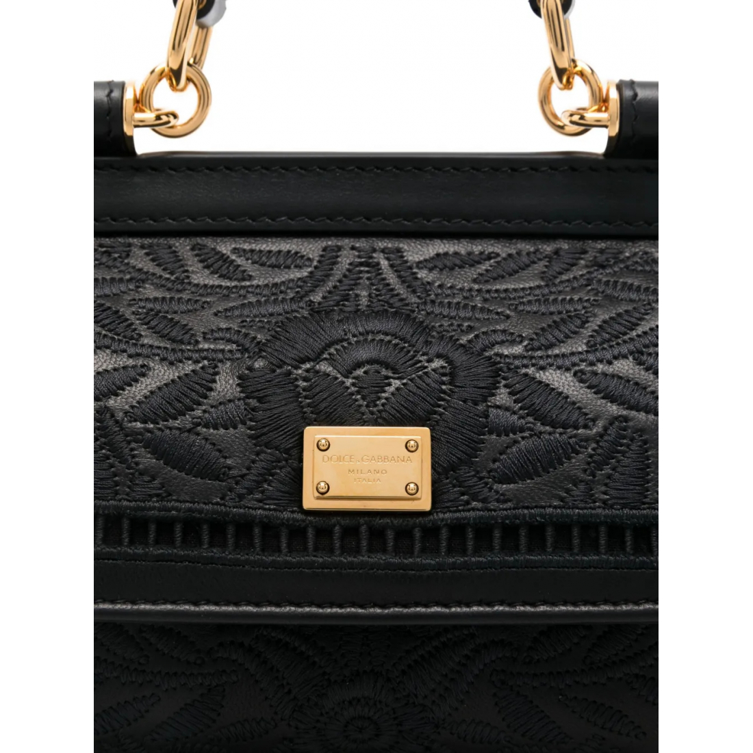 Women's 'Small Sicily Floral-Embroidered' Tote Bag