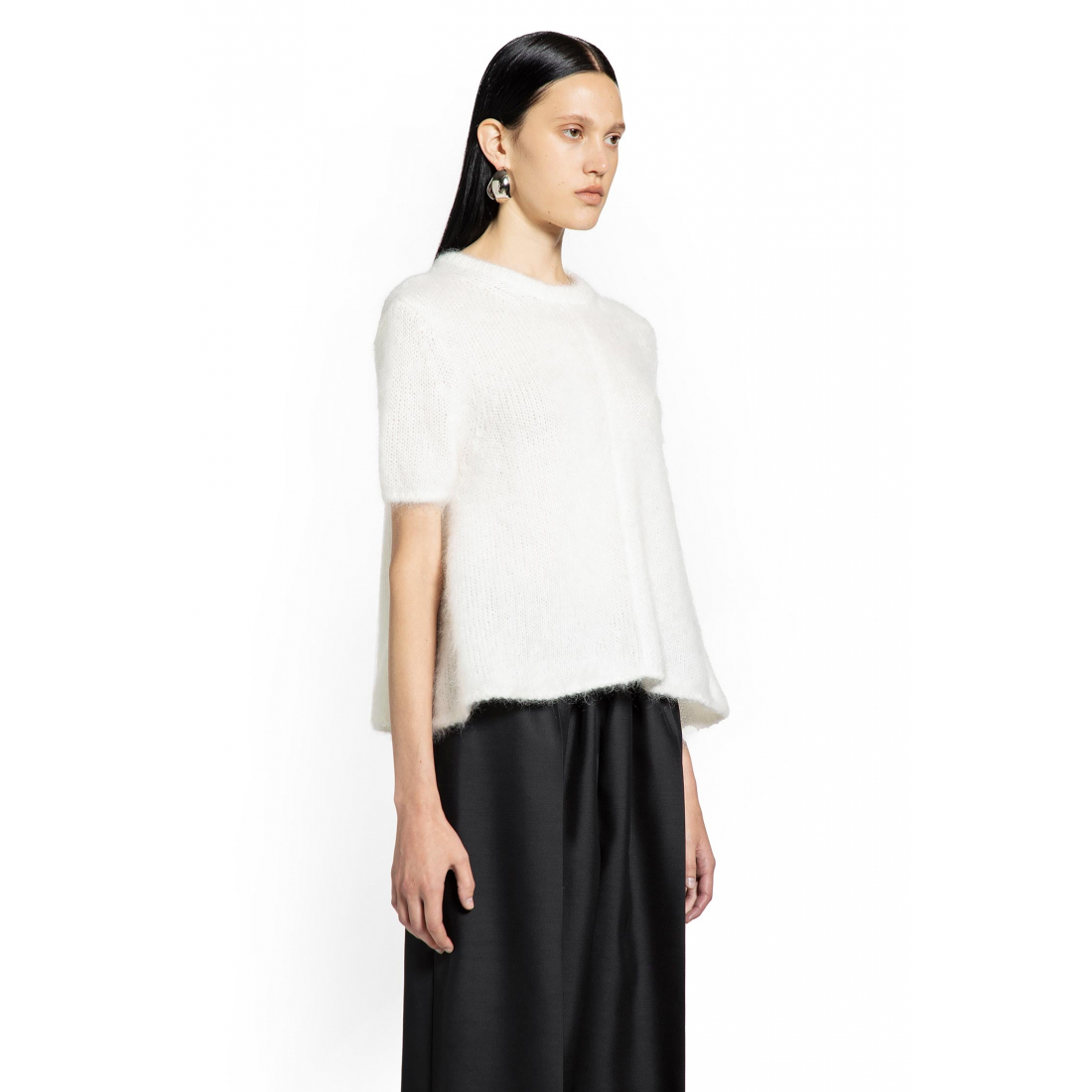 Pull à manches courtes 'Embroidered' pour Femmes