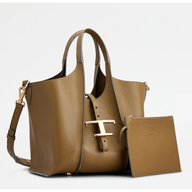 Sac à main shopping 'T Timeless en Cuir Mini' pour Femmes