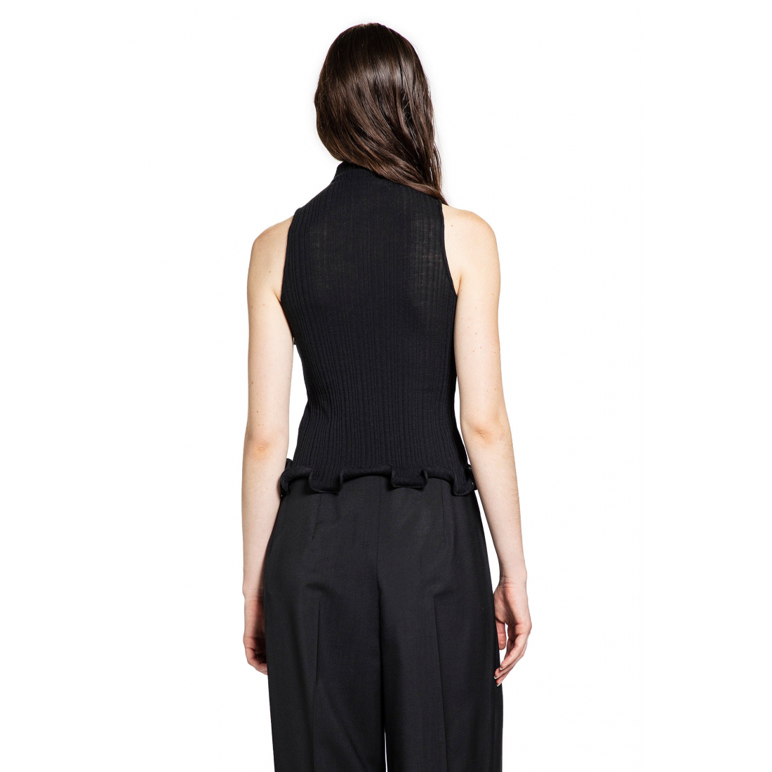 Women's 'Ruffled' Turtleneck Top