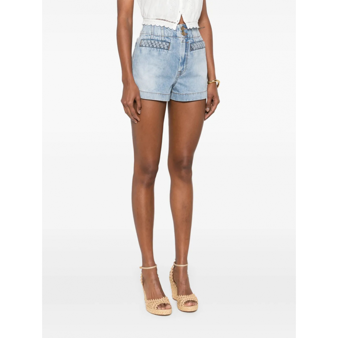 'Lucky' Jeansshorts für Damen