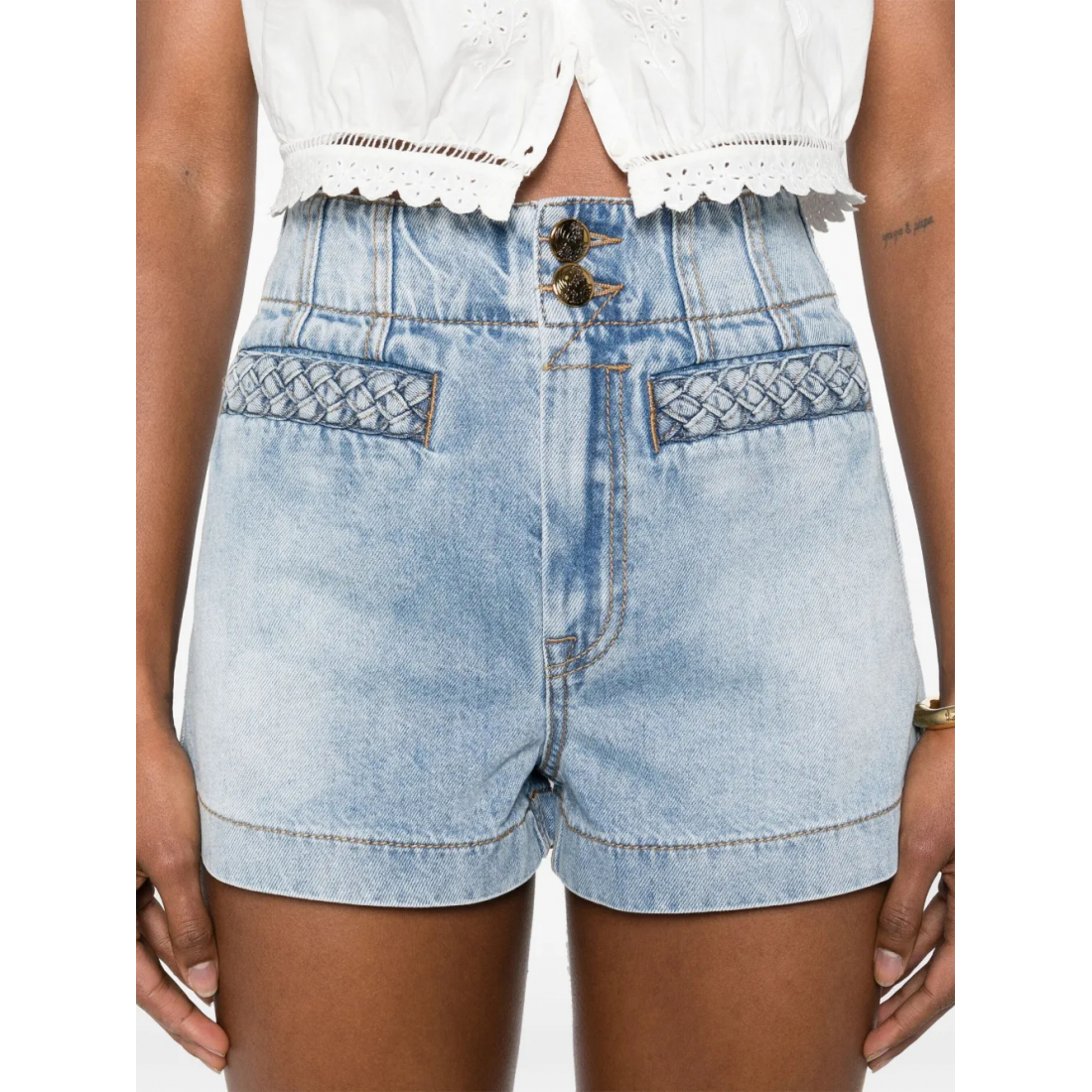 'Lucky' Jeansshorts für Damen