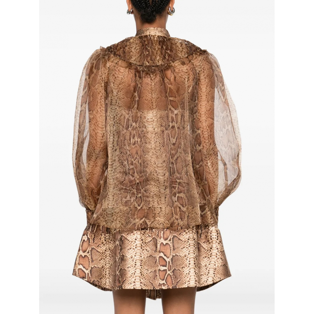 Chemise 'Ruffle-Trimmed' pour Femmes