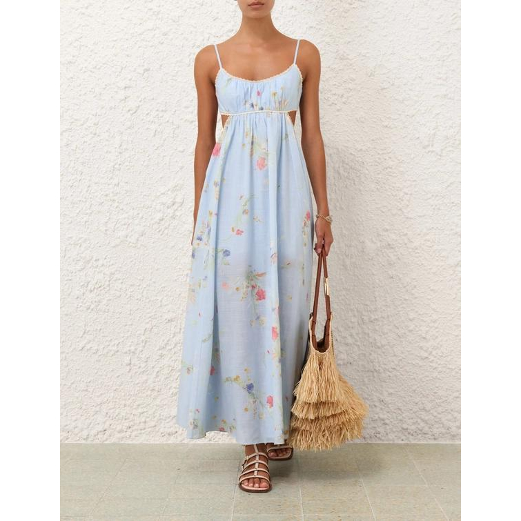 Robe maxi 'Lucky Picnic' pour Femmes