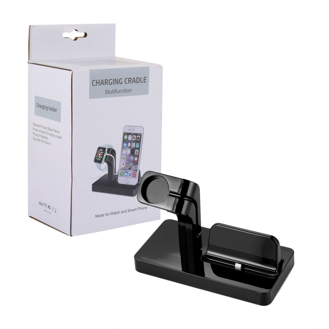 2-in-1-Lade- und Synchronisierungsstation für Apple Watch und iPhone