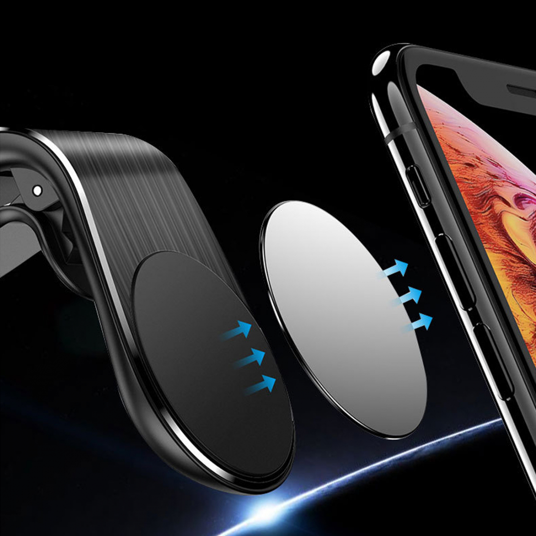 Support Voiture Magnetique