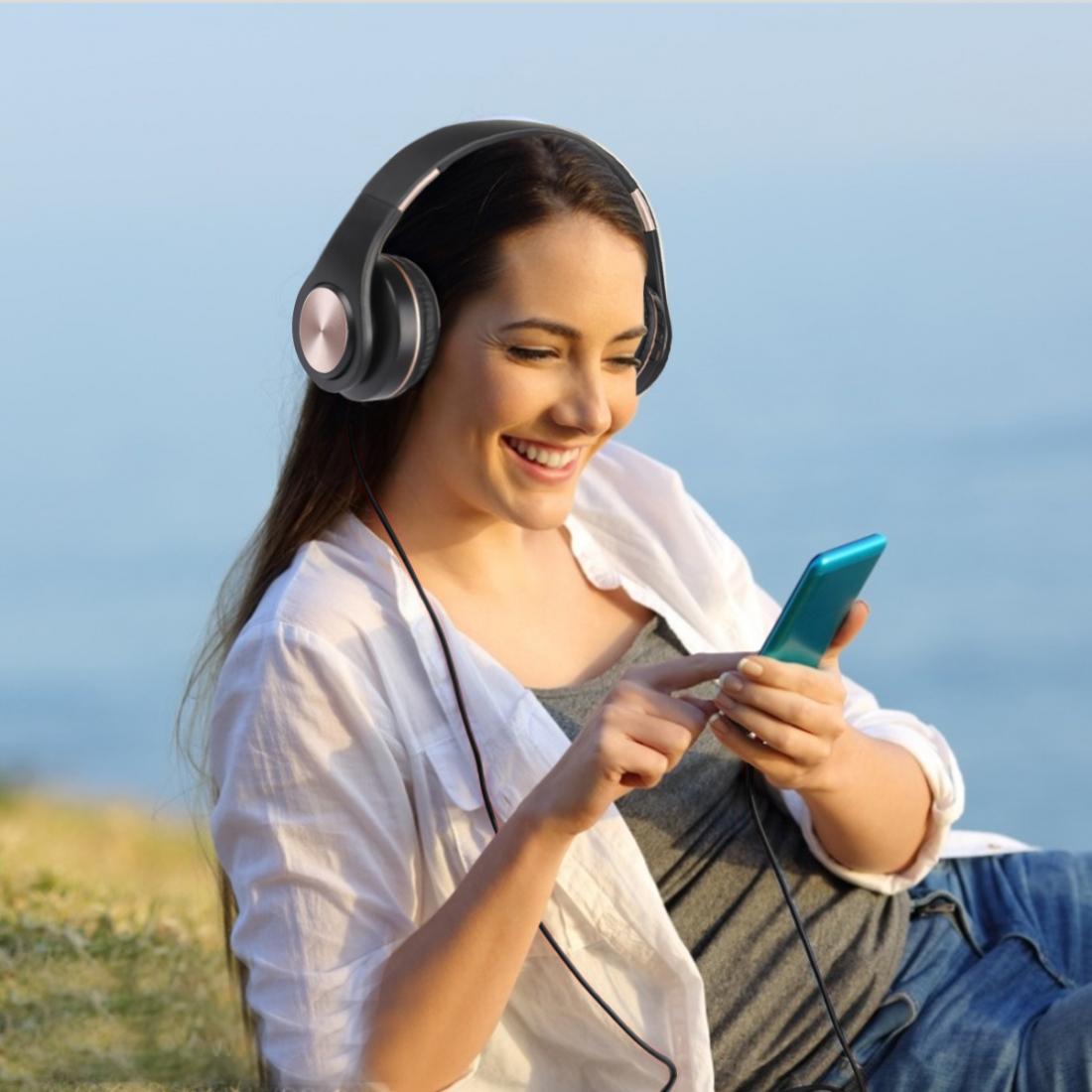 Kabellose Kopfhörer mit Geräuschunterdrückung