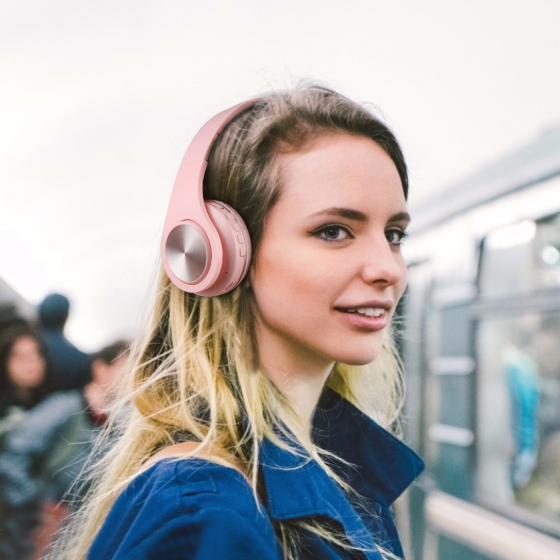 Kabellose Kopfhörer mit Geräuschunterdrückung