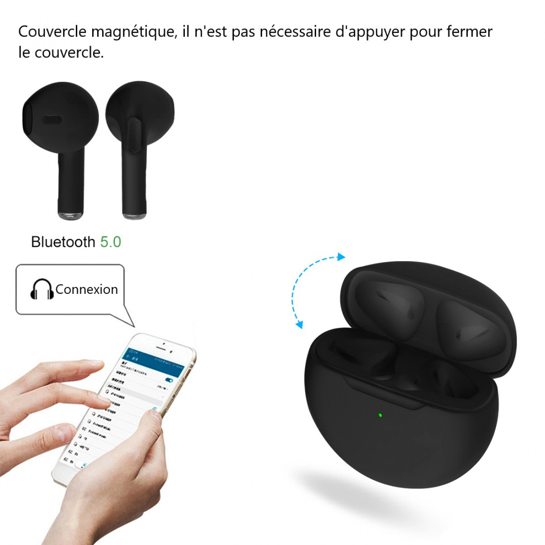 Ecouteurs Bluetooth Avec Reduction De Bruit