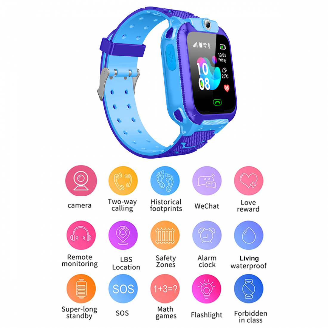 Montre Connectee Multifonctions