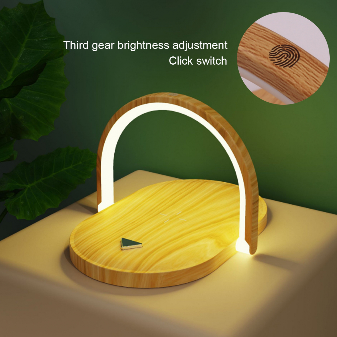 Kabelloses Induktionsladegerät Nachtlicht