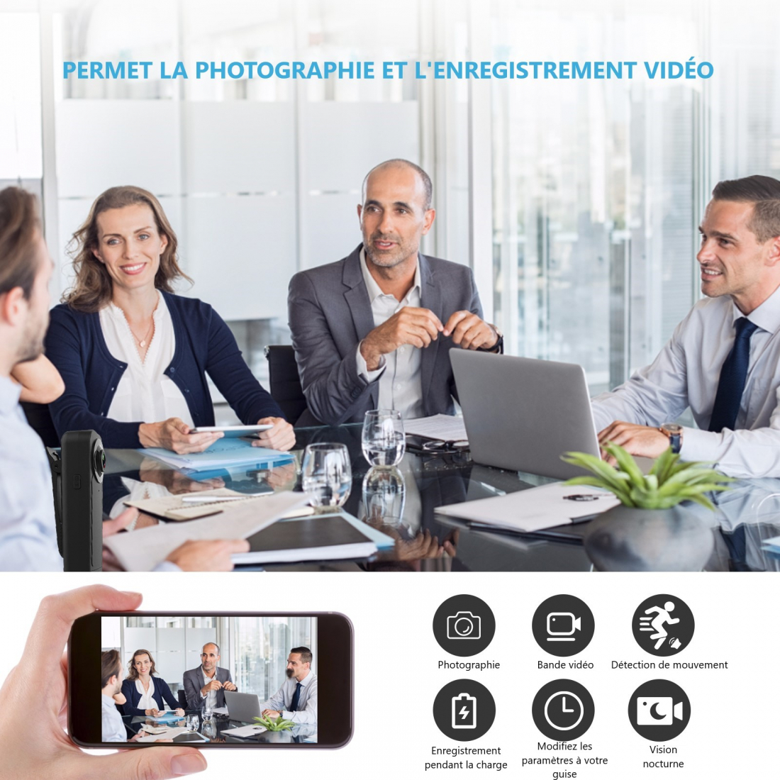 Clip-on-Kamera-Recorder