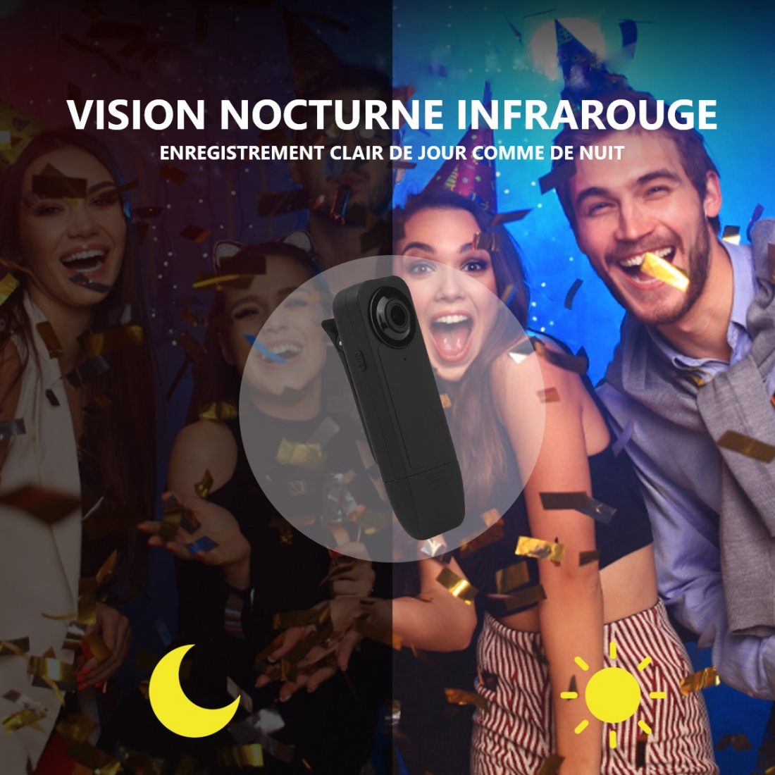 Clip-on-Kamera-Recorder