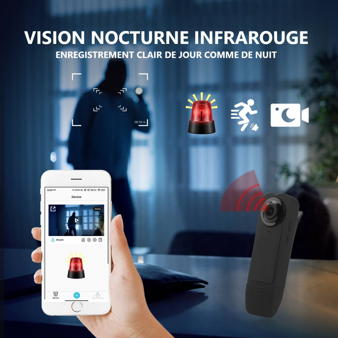 Clip-on-Kamera-Recorder