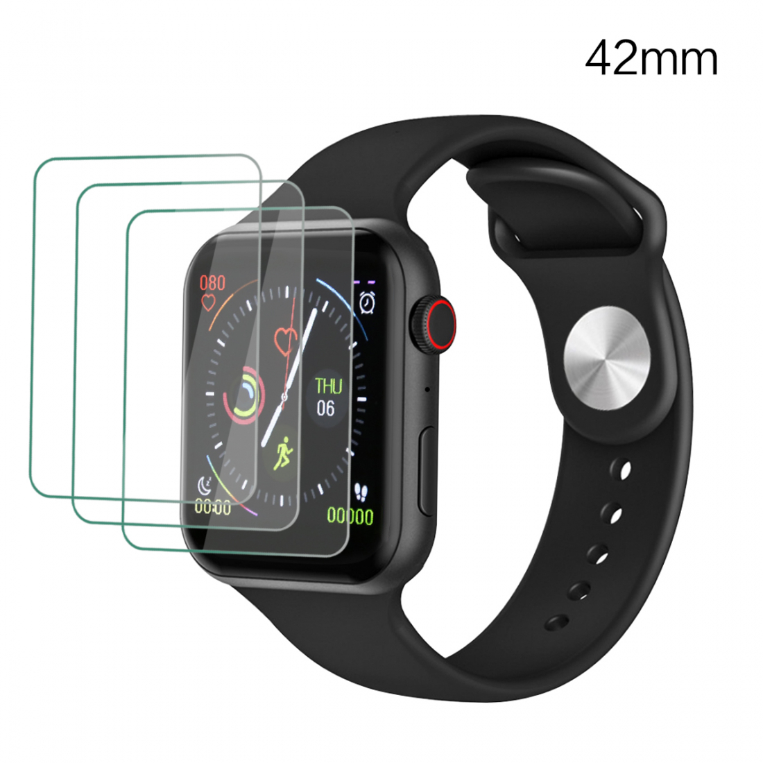 Pack De 3 Protections Pour Apple Watch 42 Mm