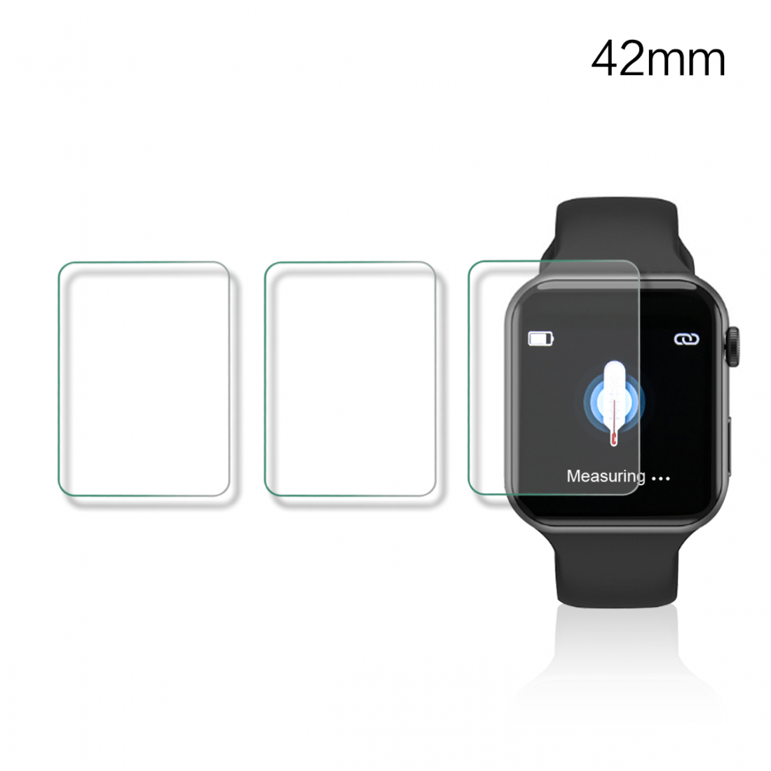 Pack De 3 Protections Pour Apple Watch 42 Mm
