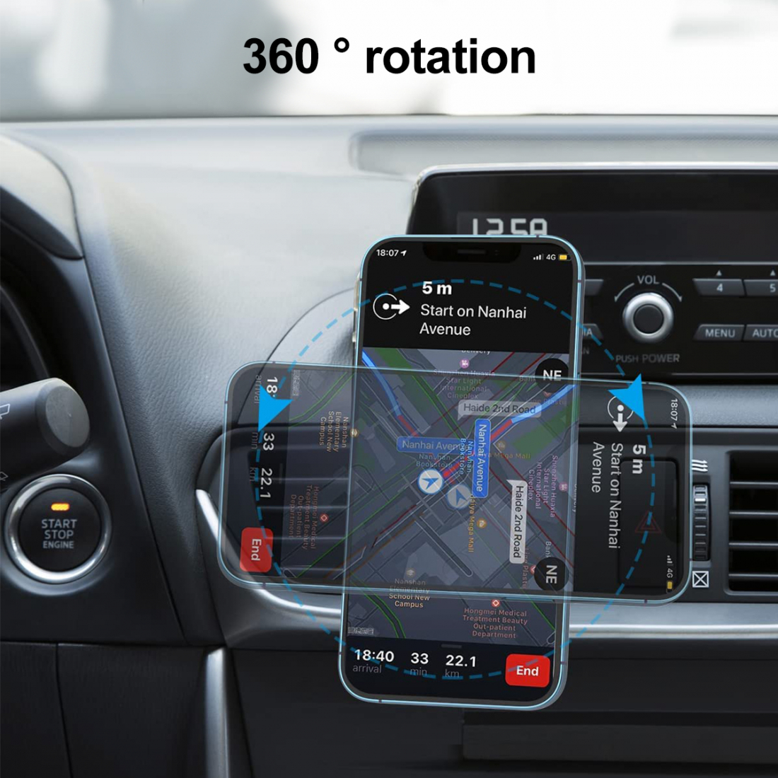 Magsafe Autohalterung und Ladegerät