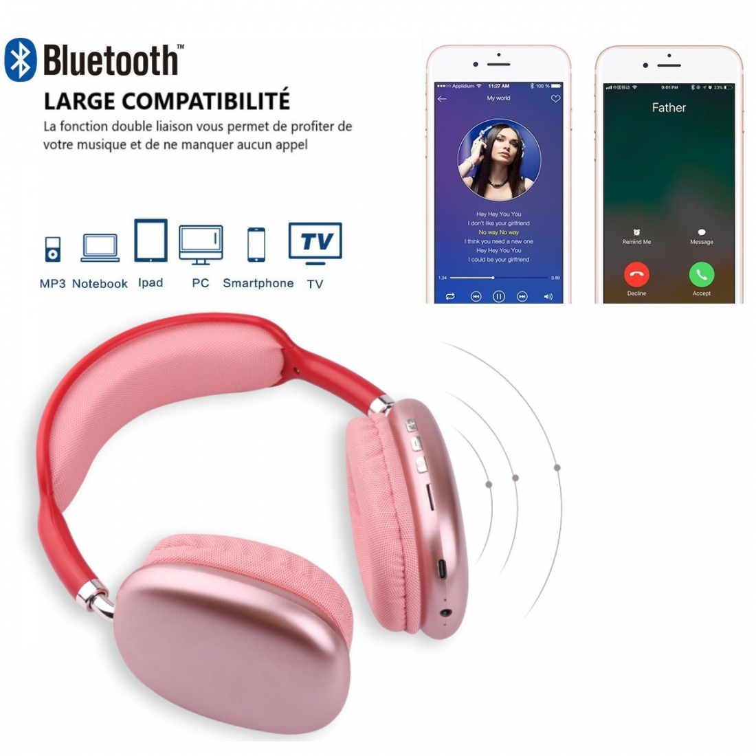 Kabelloses Bluetooth-Headset