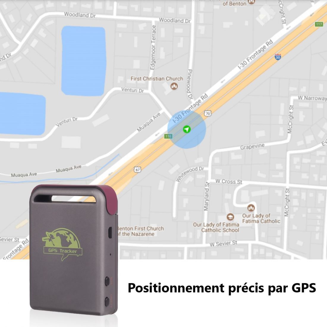 GPS-Tracker mit SIM-Karte