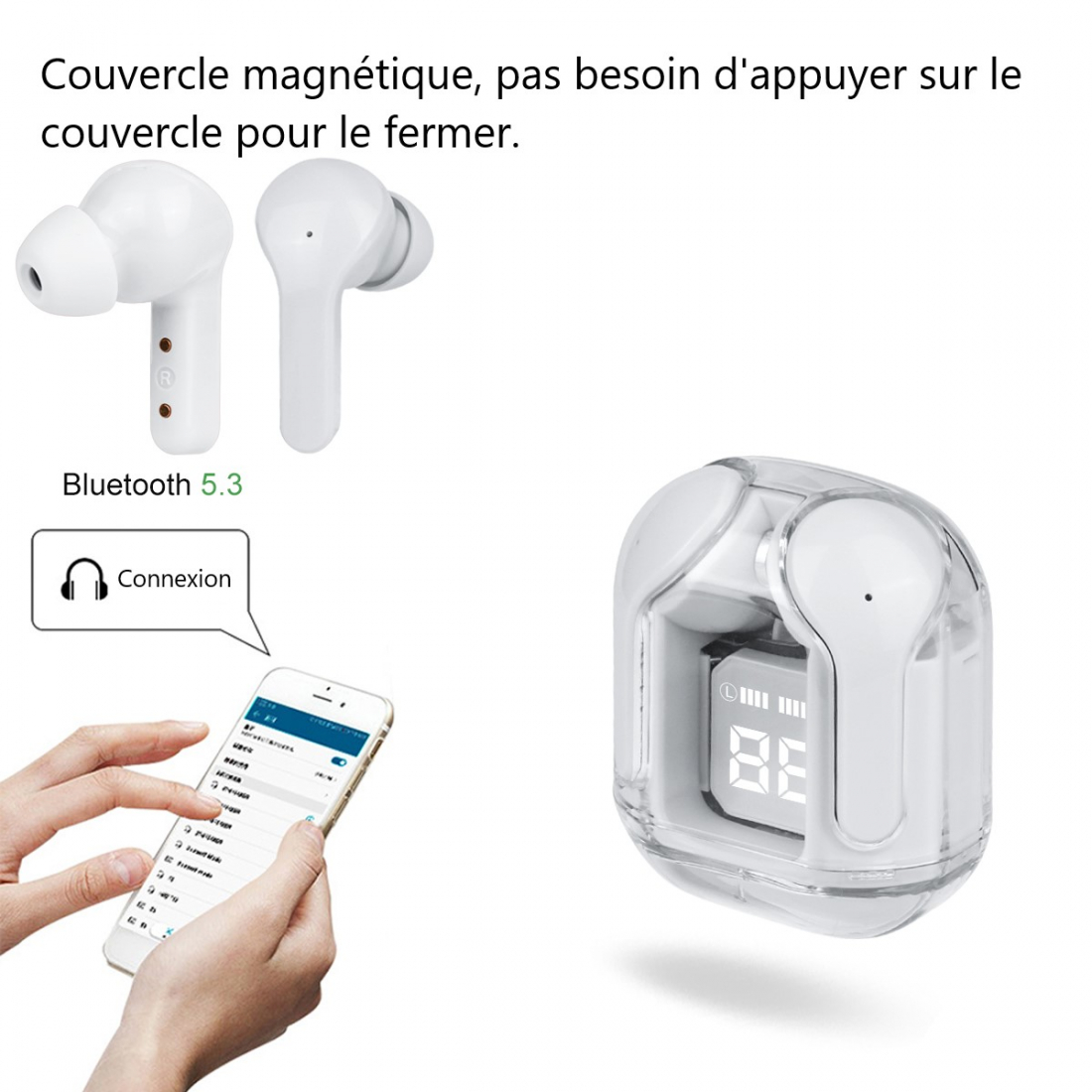 Ecouteurs Bluetooth Sans Fil