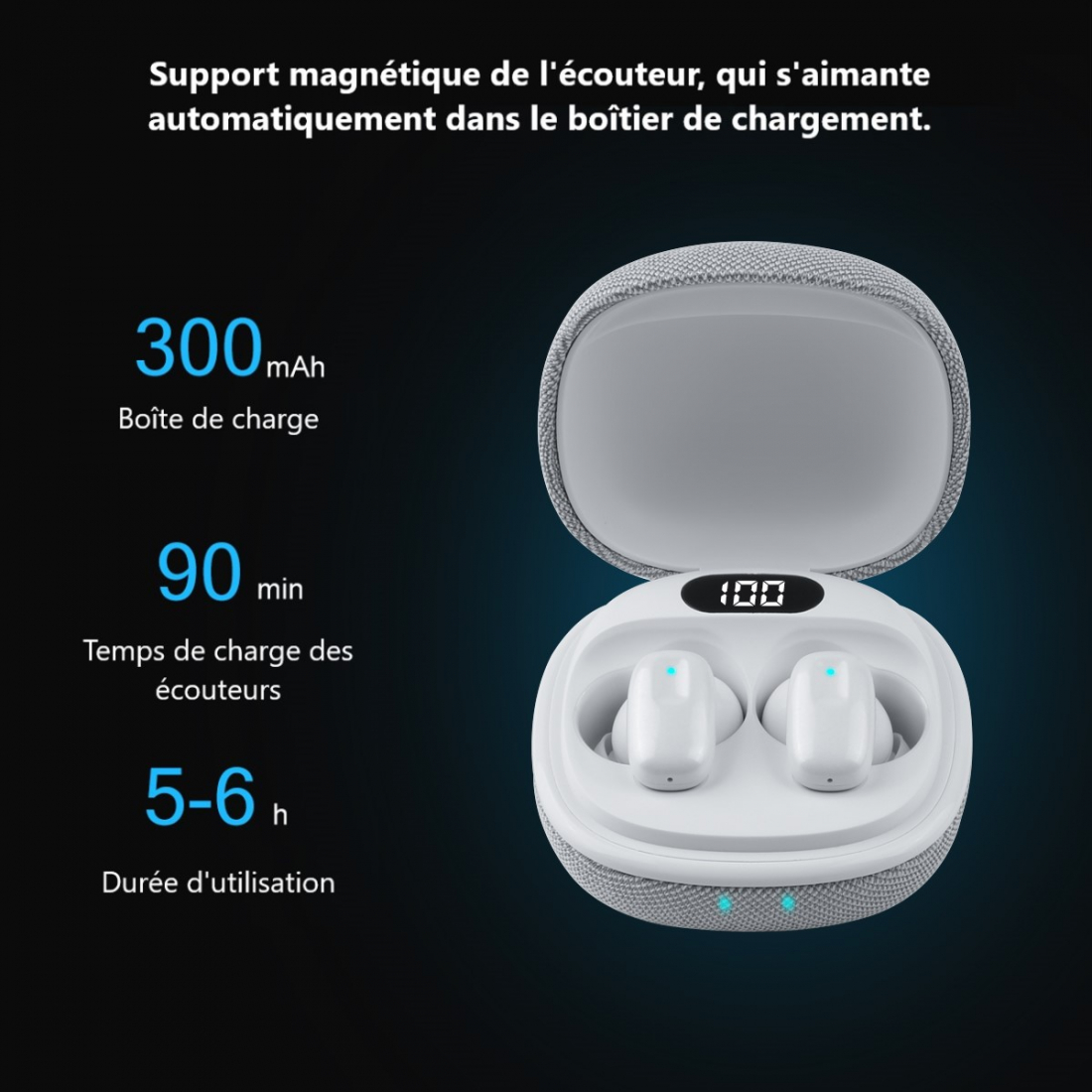 Ecouteurs Bluetooth Avec Reduction De Bruit