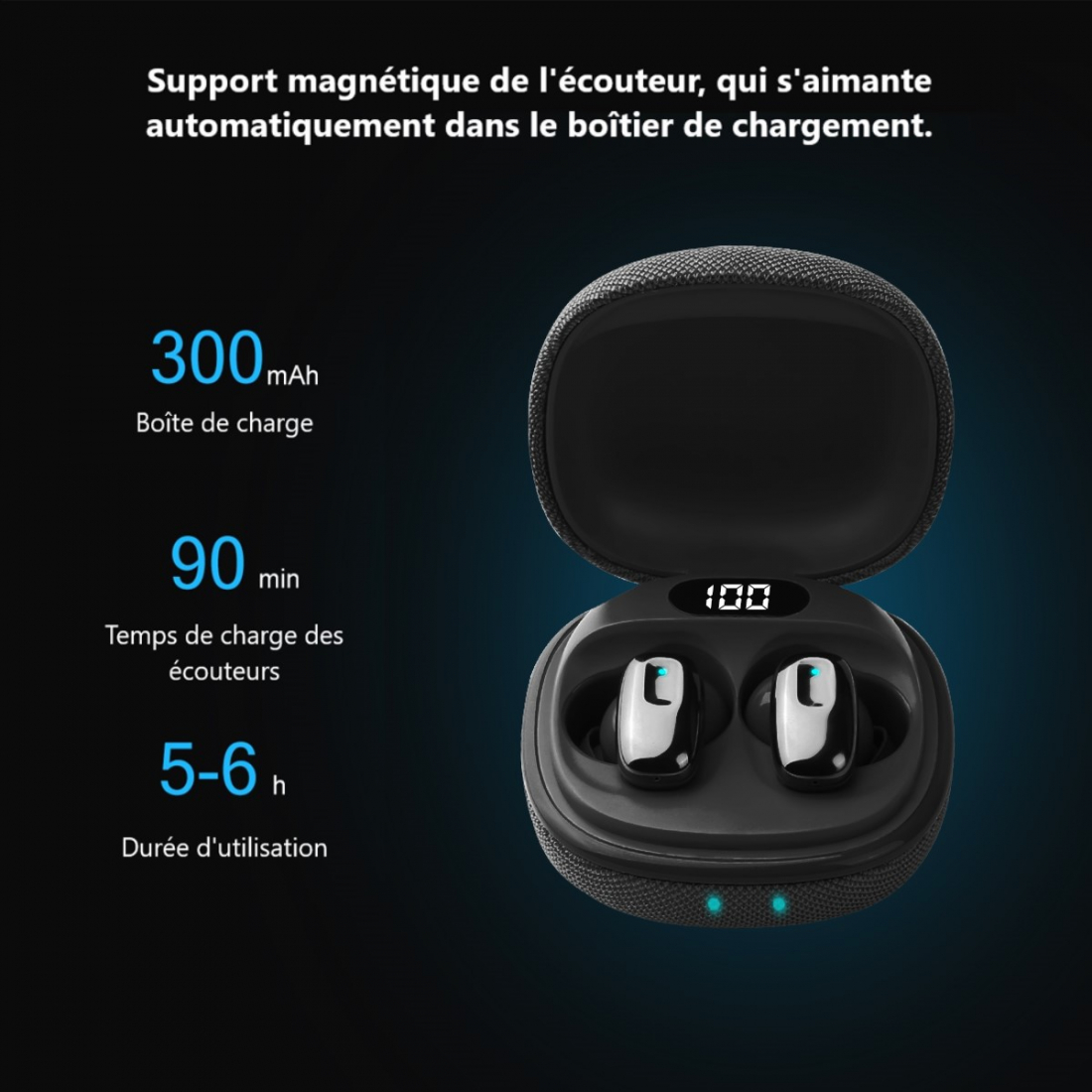 Ecouteurs Bluetooth Avec Reduction De Bruit