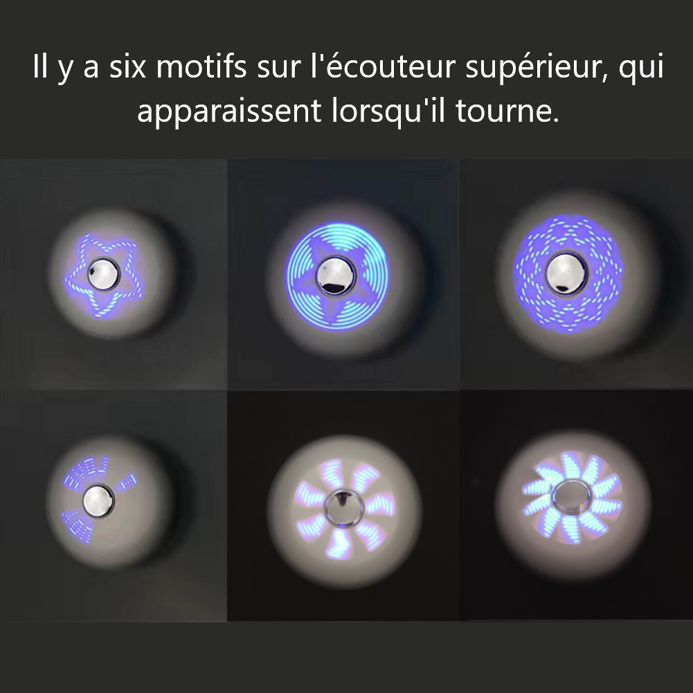 Kabellose Bluetooth-Kopfhörer und Findget Spinner