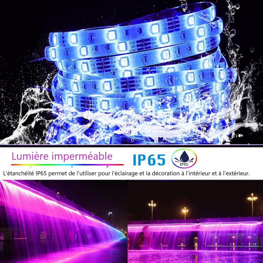 2 Meter Lichtstreifen