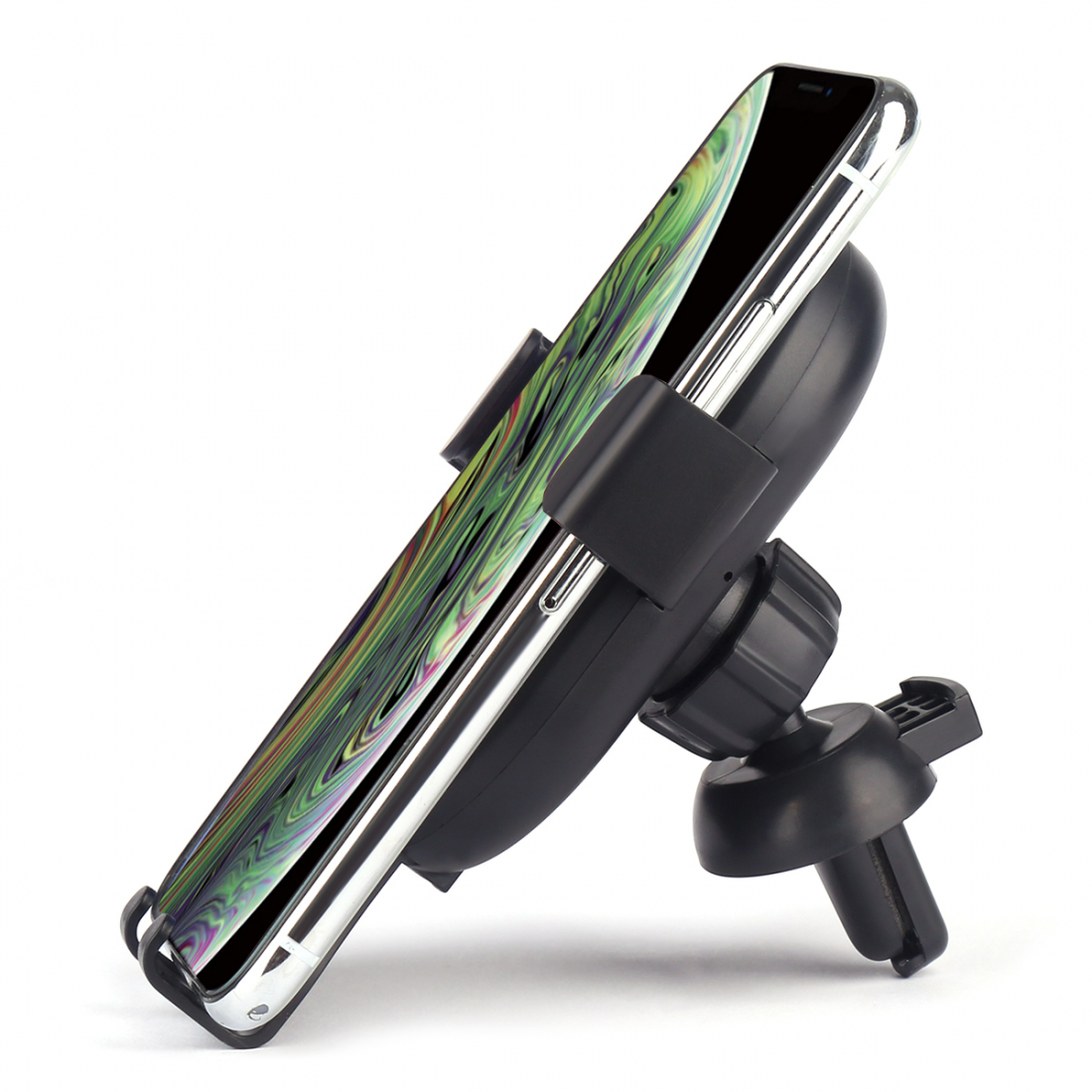 Automatische kabellose Autohalterung und Ladegerät