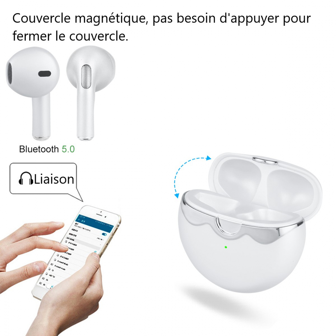Ecouteurs Bluetooth Avec Reduction De Bruit