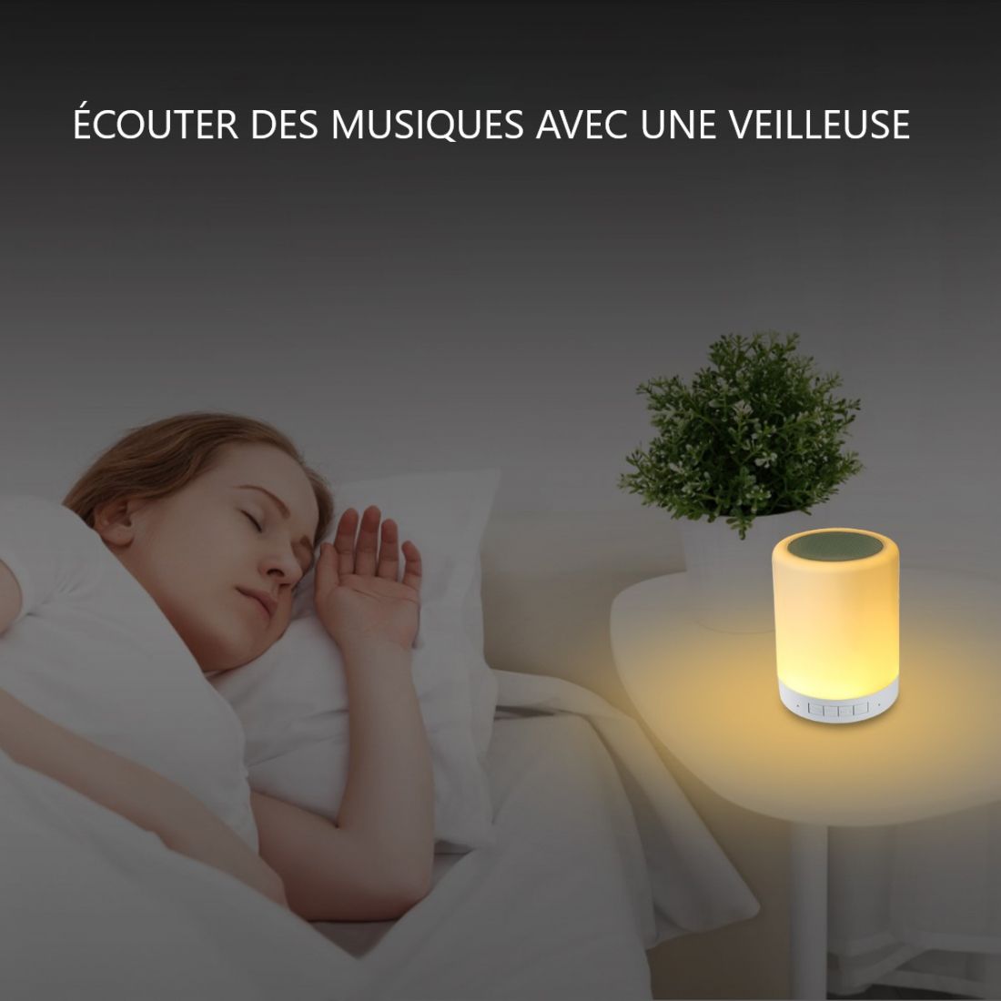 Enceinte Bluetooth Lumineuse