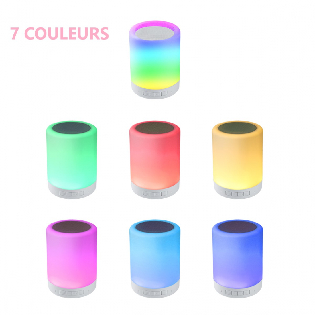 Enceinte Bluetooth Lumineuse