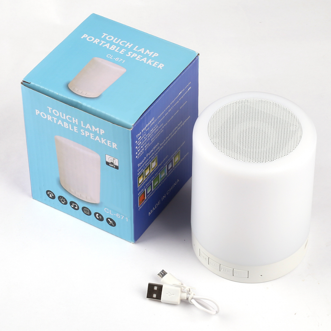 Enceinte Bluetooth Lumineuse