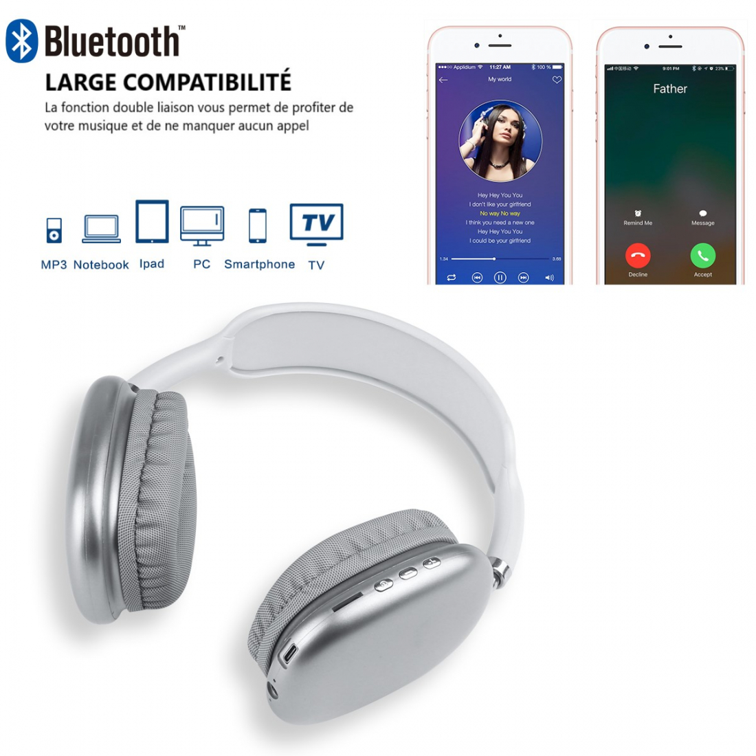 Kabelloses Bluetooth-Headset