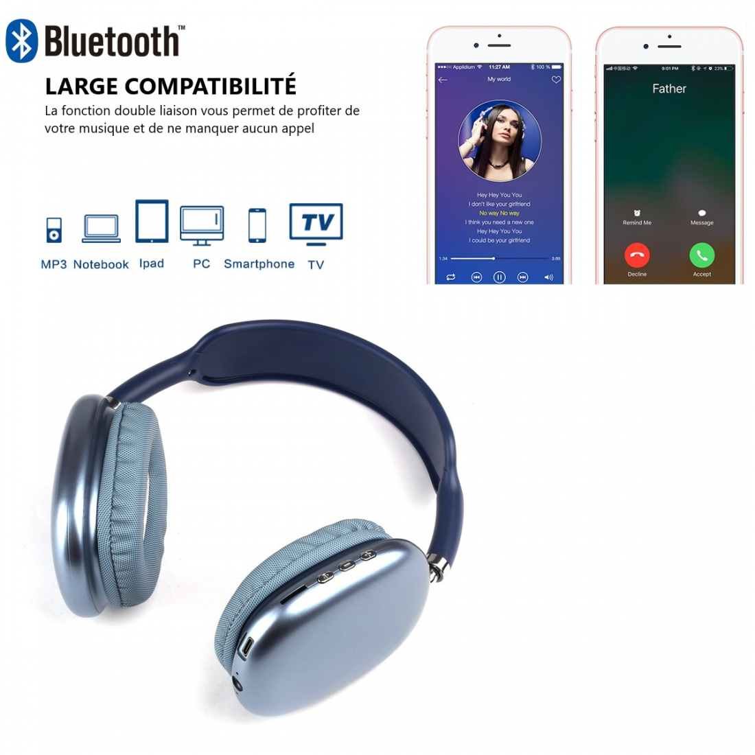 Kabelloses Bluetooth-Headset