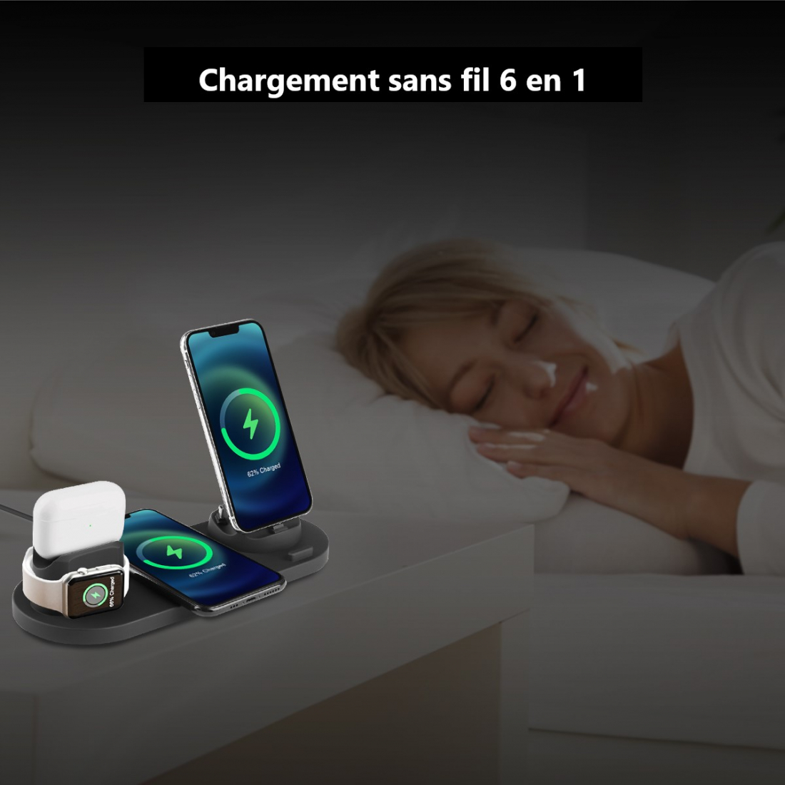 Station De Charge 4 En 1