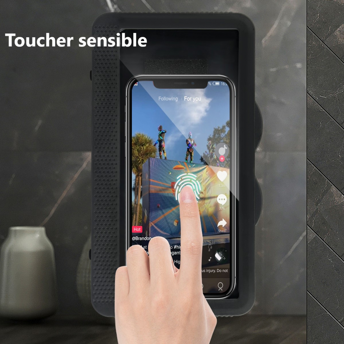 Wasserdichte Wandhalterung für Telefon