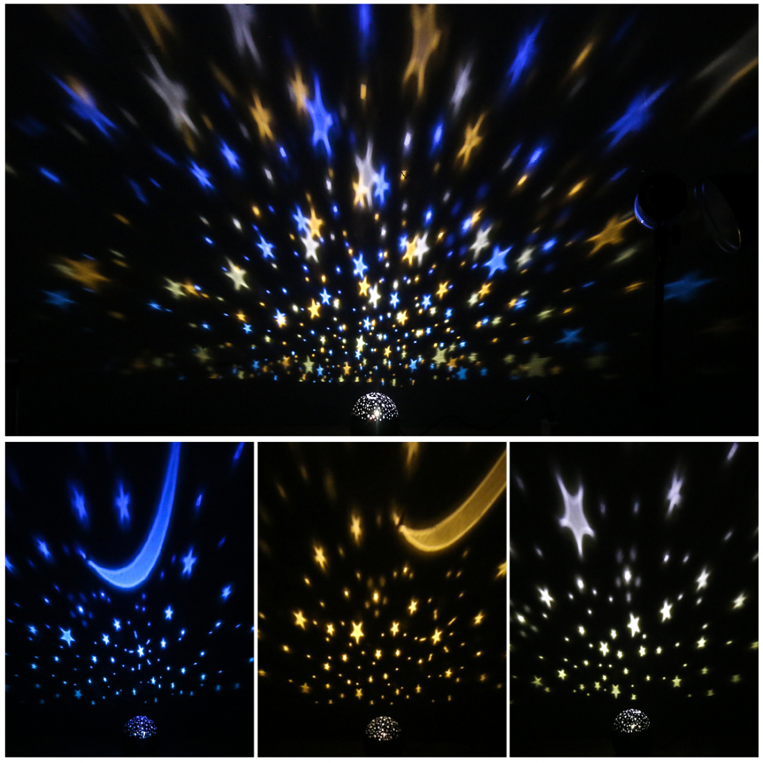 Nachtprojektor und Bluetooth-Lautsprecher