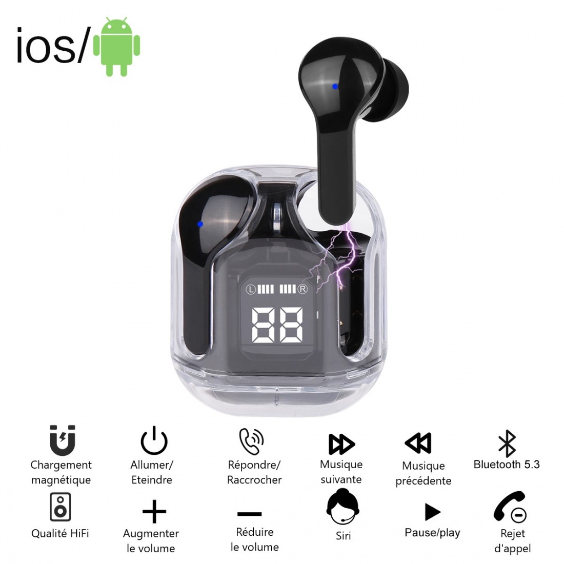 Kabellose Bluetooth-Kopfhörer