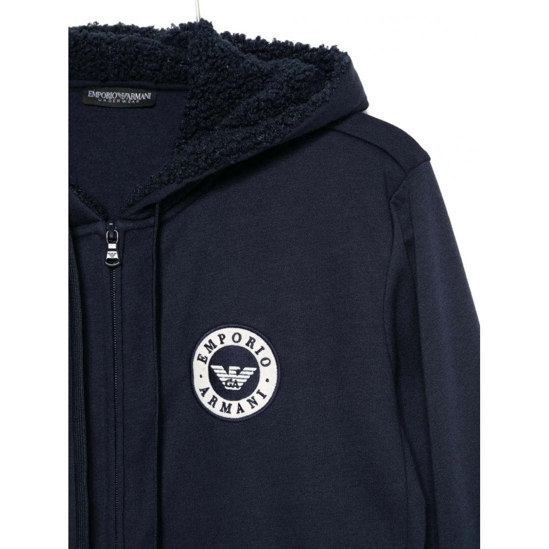 Sweatshirt à capuche  'Logo-Patch' pour Femmes