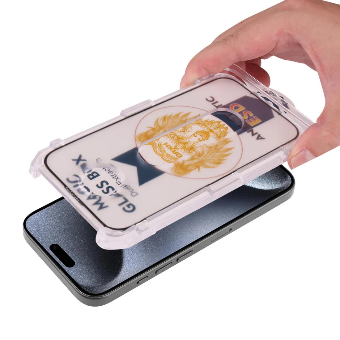 Film De Protection En Verre Trempé Platyne Pour Iphone 15Promax - Anti-Poussière, Sans Bulles Et Haute Résistance