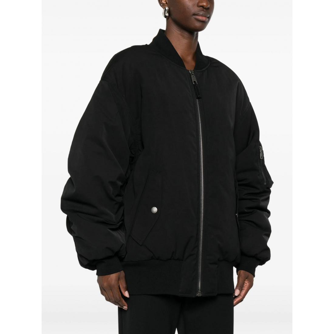 Women's 'Zip-fastening' Bomber Jacket