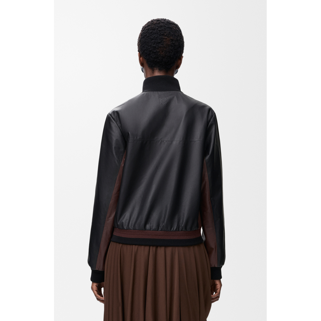 Veste en cuir 'Cropped' pour Femmes